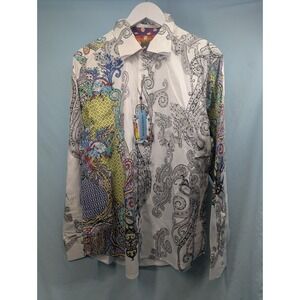 Robert Graham "Marky Mark" Men's XL Shirt New With Tags $398 Retail NWT
